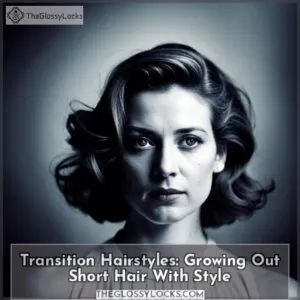 transition hairstyles for growing out short hair