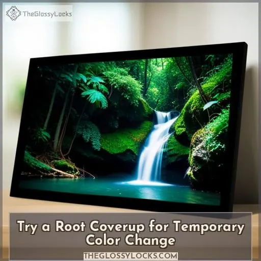 Try a Root Coverup for Temporary Color Change