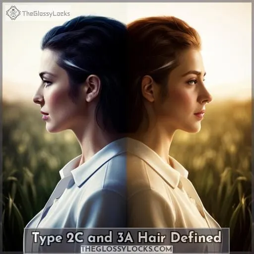 Type 2C and 3A Hair Defined
