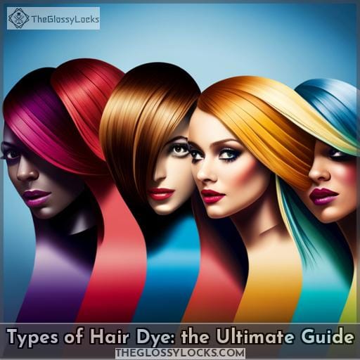 types of hair colours the ultimate hair dye guide