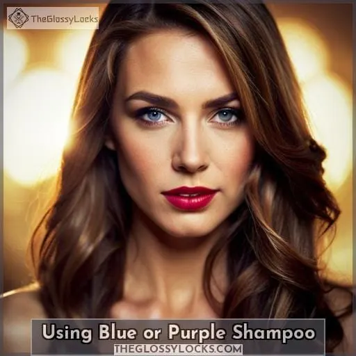 Using Blue or Purple Shampoo