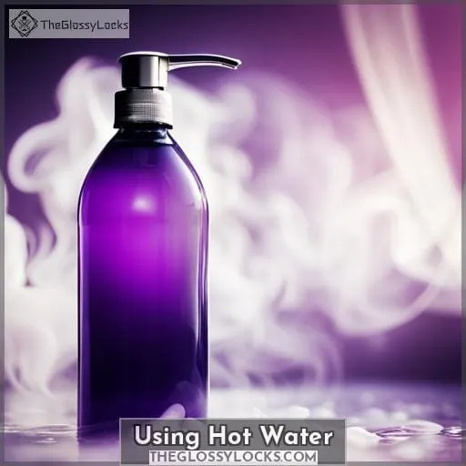 Using Hot Water