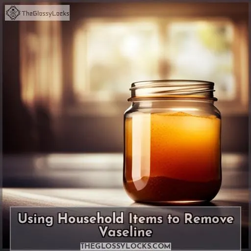 Using Household Items to Remove Vaseline