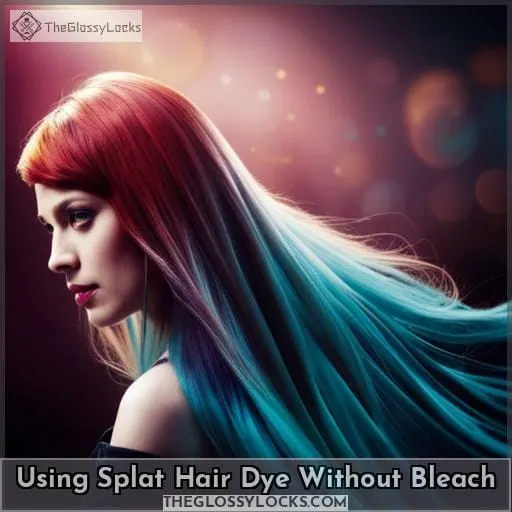 Using Splat Hair Dye Without Bleach