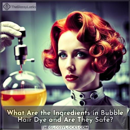 What Are the Ingredients in Bubble Hair Dye and Are They Safe