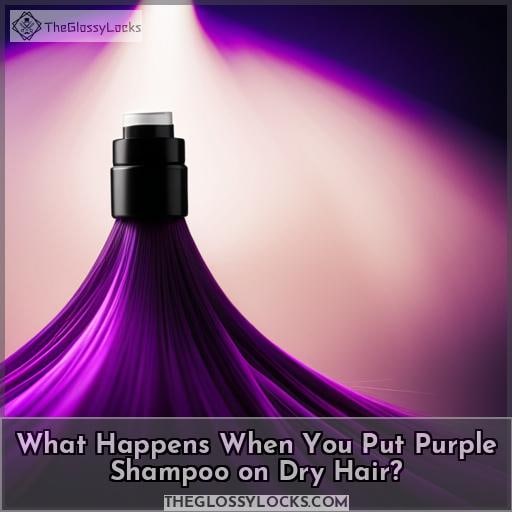 What Happens When You Put Purple Shampoo on Dry Hair