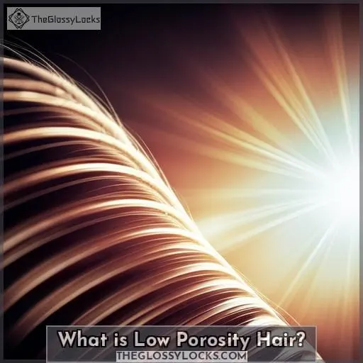 What is Low Porosity Hair