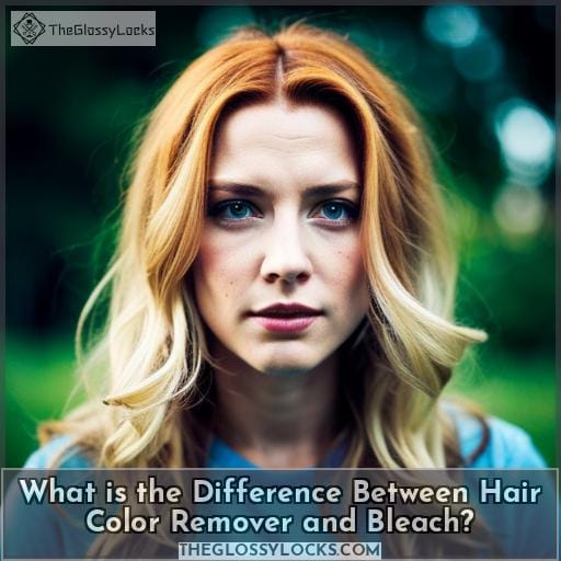 What is the Difference Between Hair Color Remover and Bleach