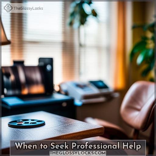 When to Seek Professional Help