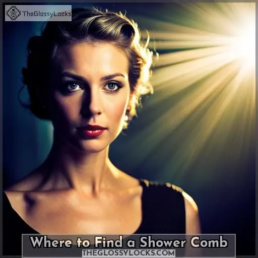 Where to Find a Shower Comb