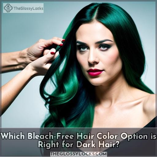 Which Bleach-Free Hair Color Option is Right for Dark Hair Which Bleach-Free Hair Color Option is Right for Dark Hair