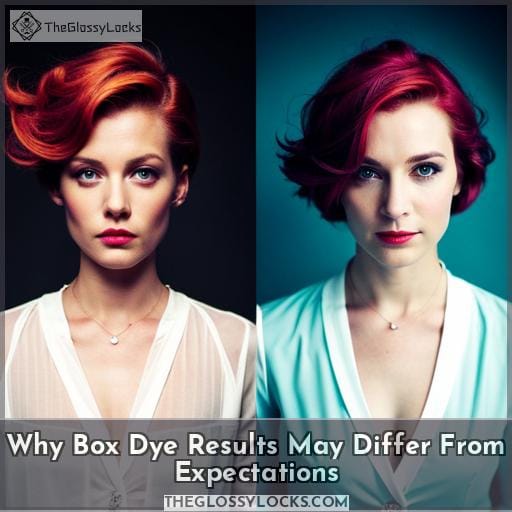 Why Box Dye Results May Differ From Expectations