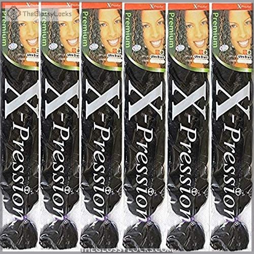 X-pression Ultra Braid 6 pack