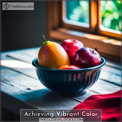 Achieving Vibrant Color