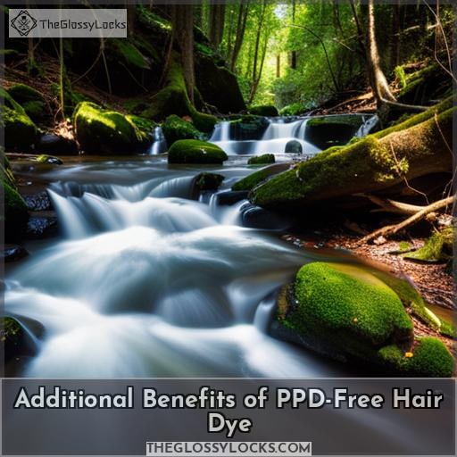 Additional Benefits of PPD-Free Hair Dye
