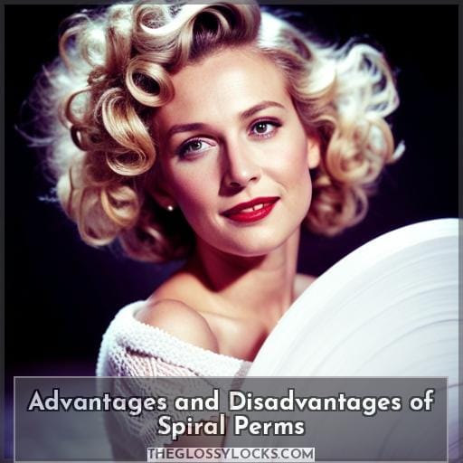 Advantages and Disadvantages of Spiral Perms Advantages and Disadvantages of Spiral Perms