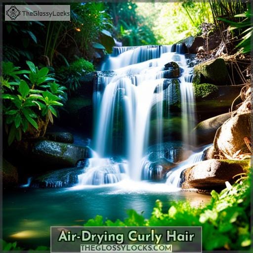 Air-Drying Curly Hair