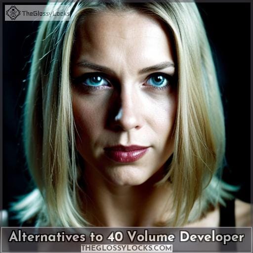 Alternatives to 40 Volume Developer