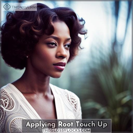 Applying Root Touch Up
