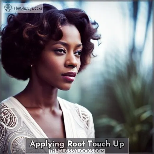 Applying Root Touch Up