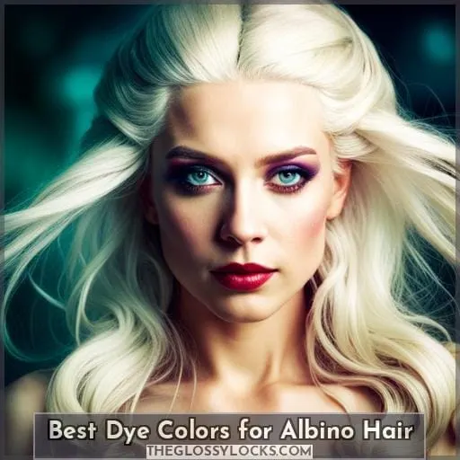 Best Dye Colors for Albino Hair