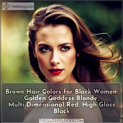 brown hair colors for black women