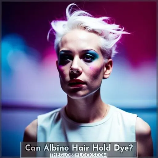 Can Albino Hair Hold Dye