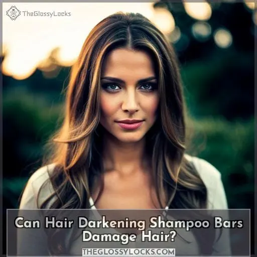 Can Hair Darkening Shampoo Bars Damage Hair