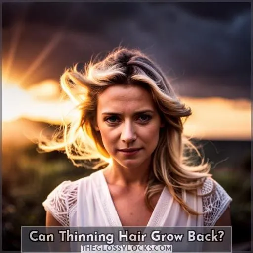 Can Thinning Hair Grow Back