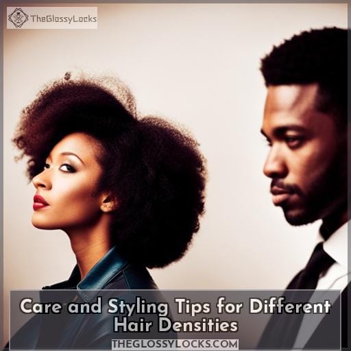 Care and Styling Tips for Different Hair Densities