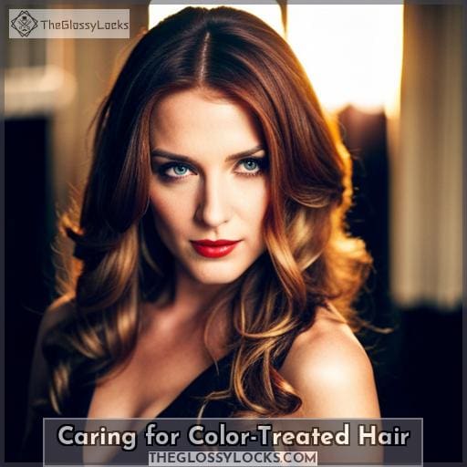 Caring for Color-Treated Hair