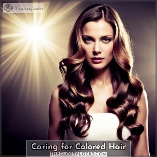 Caring for Colored Hair