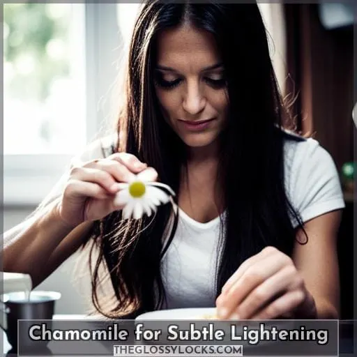 Chamomile for Subtle Lightening