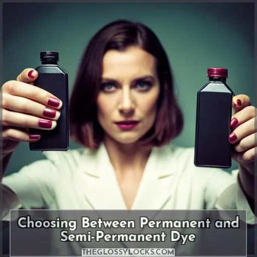 Choosing Between Permanent and Semi-Permanent Dye