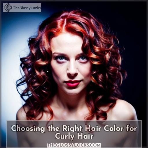 Choosing the Right Hair Color for Curly Hair
