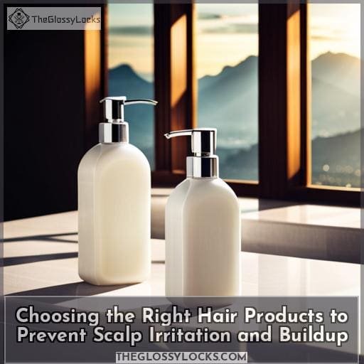 Choosing the Right Hair Products to Prevent Scalp Irritation and Buildup