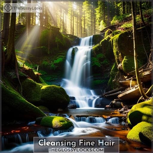 Cleansing Fine Hair