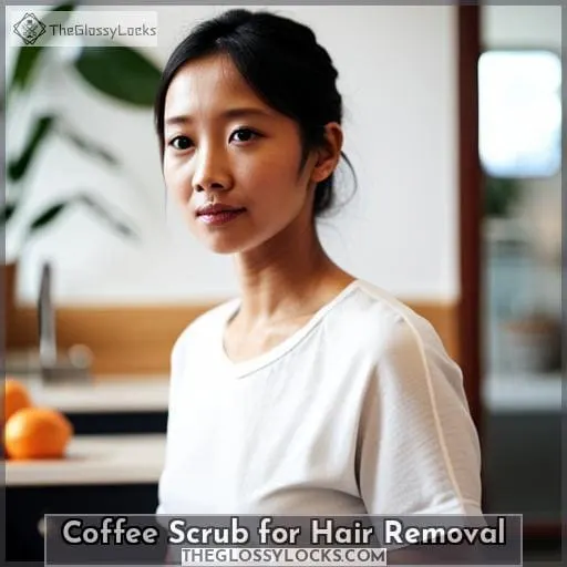 Coffee Scrub for Hair Removal
