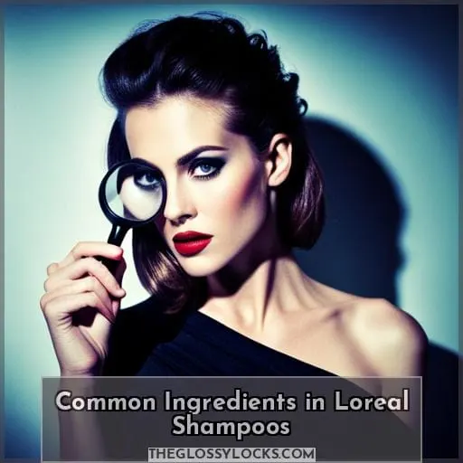 Common Ingredients in Loreal Shampoos