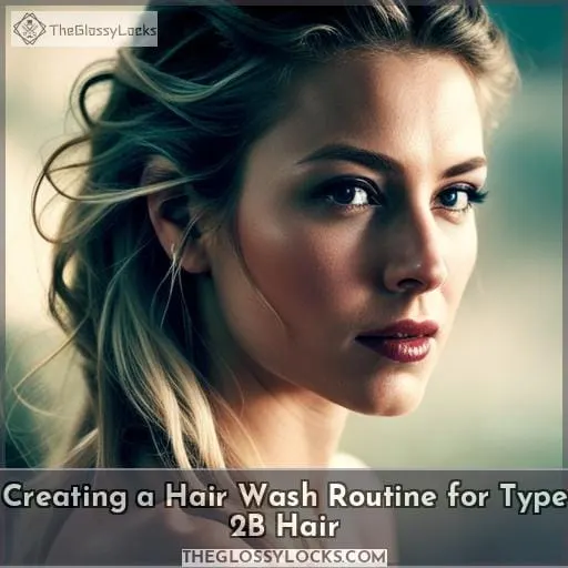 Creating a Hair Wash Routine for Type 2B Hair
