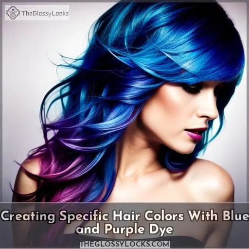 Creating Specific Hair Colors With Blue and Purple Dye