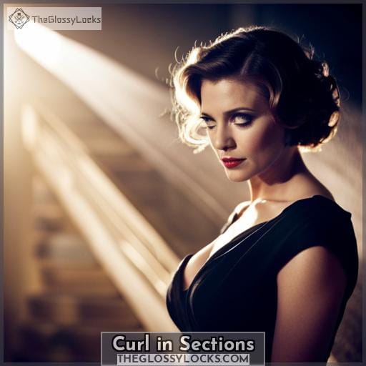 Curl in Sections