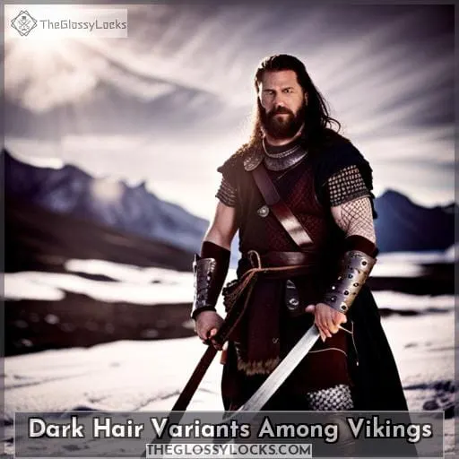 Dark Hair Variants Among Vikings