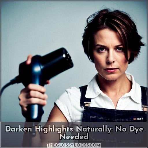 Darken Highlights Naturally No Dye Needed