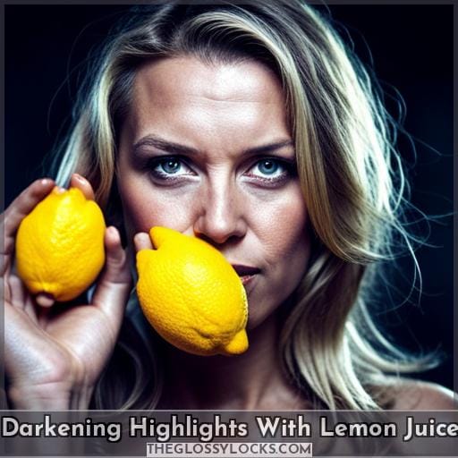 Darkening Highlights With Lemon Juice Darkening Highlights With Lemon Juice