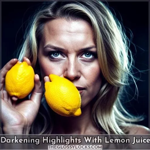 Darkening Highlights With Lemon Juice