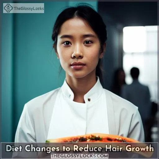 Diet Changes to Reduce Hair Growth