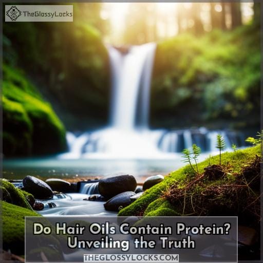 do hair oils contain protein do hair oils contain protein