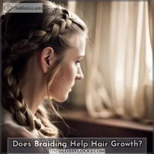 does braiding help hair growth