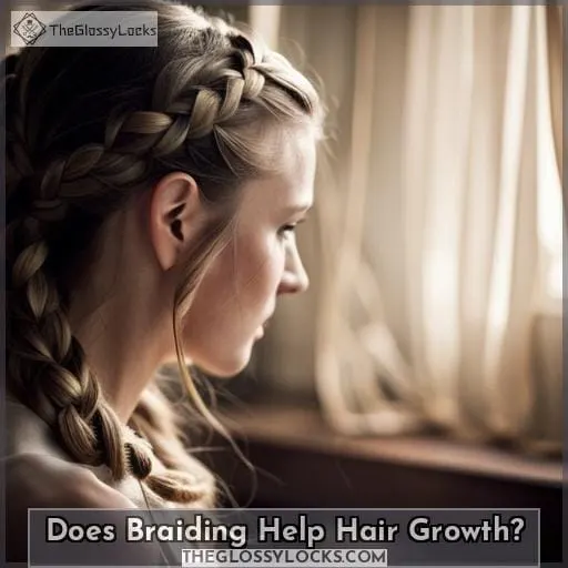 does braiding help hair growth